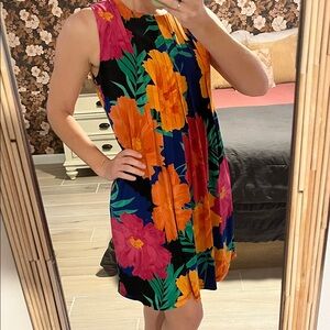Calvin Klein Multicolor Floral Mini Dress